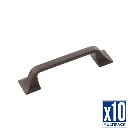 Hickory Hardware Pull 3-3/4 Inch (96mm) Center to Center, 10PK H076701-VB-10B